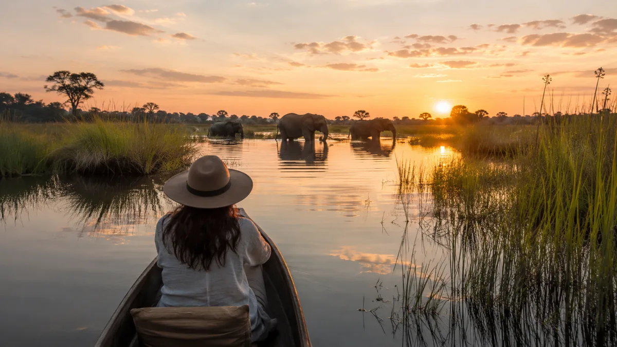Safari de lujo en Botsuana: el Delta del Okavango